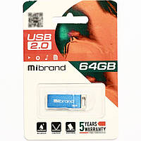 Флеш-накопичувач Mibrand USB 2.0 Chameleon 64Gb Blue