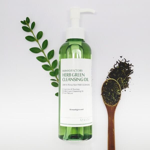Гідрофільна олія MANYO Sensitive Herb Cleansing oil blackheads на основі комплексу трав 200 мл, фото 1