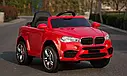 Дитячий електромобіль позашляховик BMW X5 Bambi червоний, фото 3