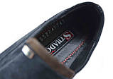 Чоловічі замшеві туфлі "Strado". Сині (43р), фото 4