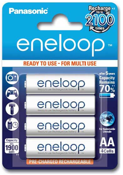 Акумулятор AA Panasonic Eneloop BK-3MCCE AA (HR6) 1900 mAh Ni-MH