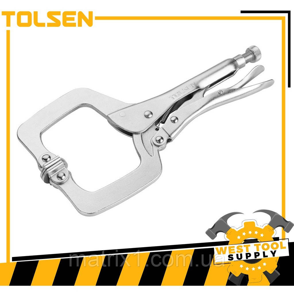Кліщі затискні тип-С 300 мм TOLSEN 10056