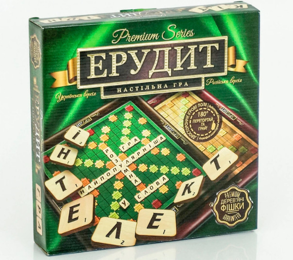 Настільна гра «Ерудит» (українська версія) G-ER-U-01