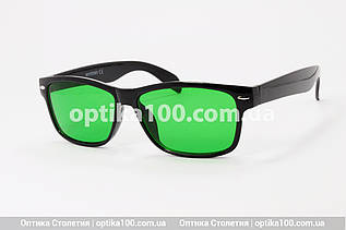 Глаукомні окуляри із зеленими стелями. Якість перевірена!