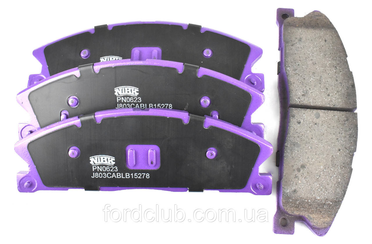 Передні колодки Ford Explorer; NIBK 352 диски, фото 1