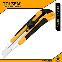 Нож сегментный 18 мм с винтовым зажимом TOLSEN 30018