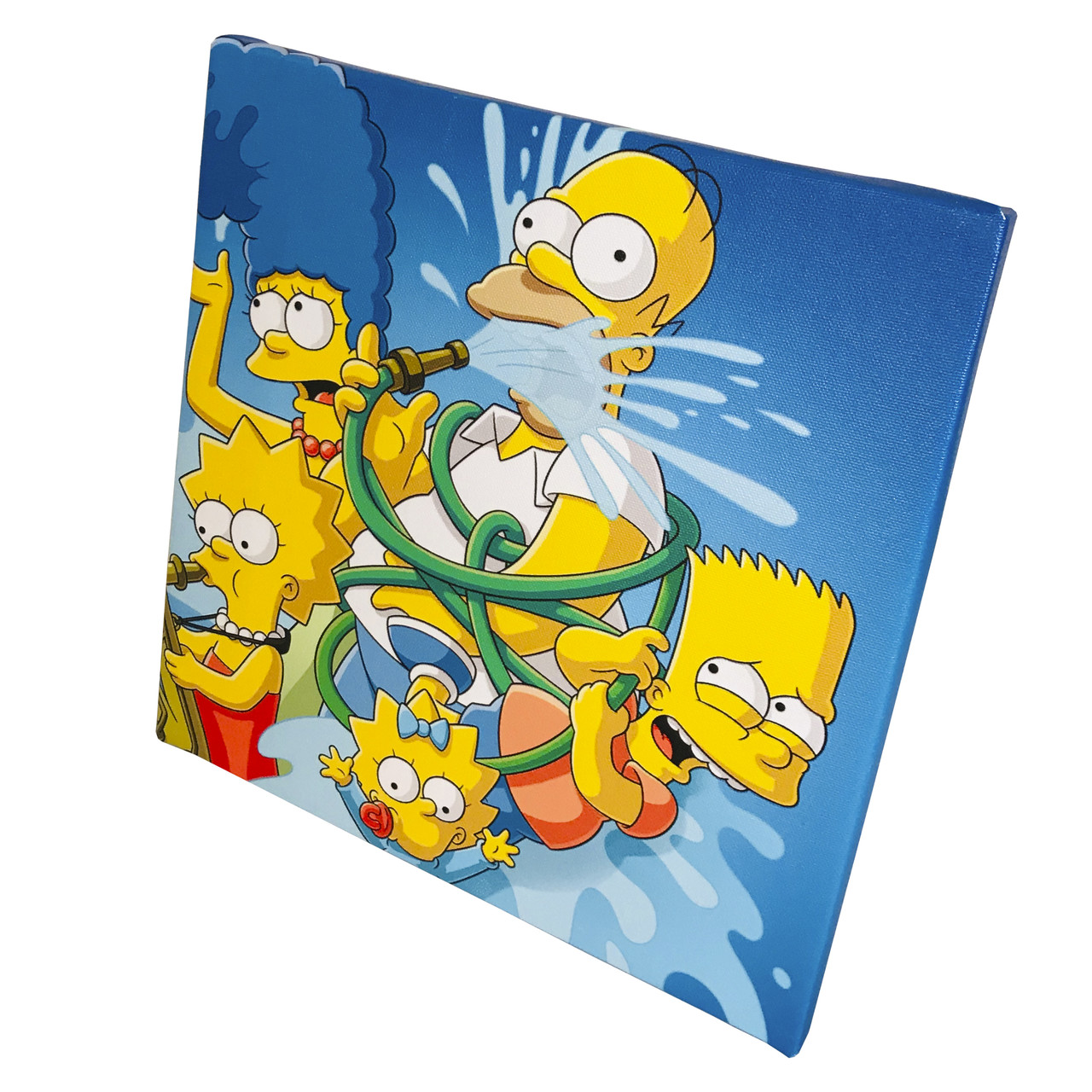 Полотно "Симпсоны Simpsons" 30х30 см.