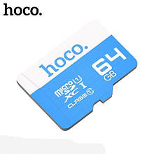 Картка пам'яті 64 GB MicroSD Hoco Class 10 Карта пам'яті 64 ГБ