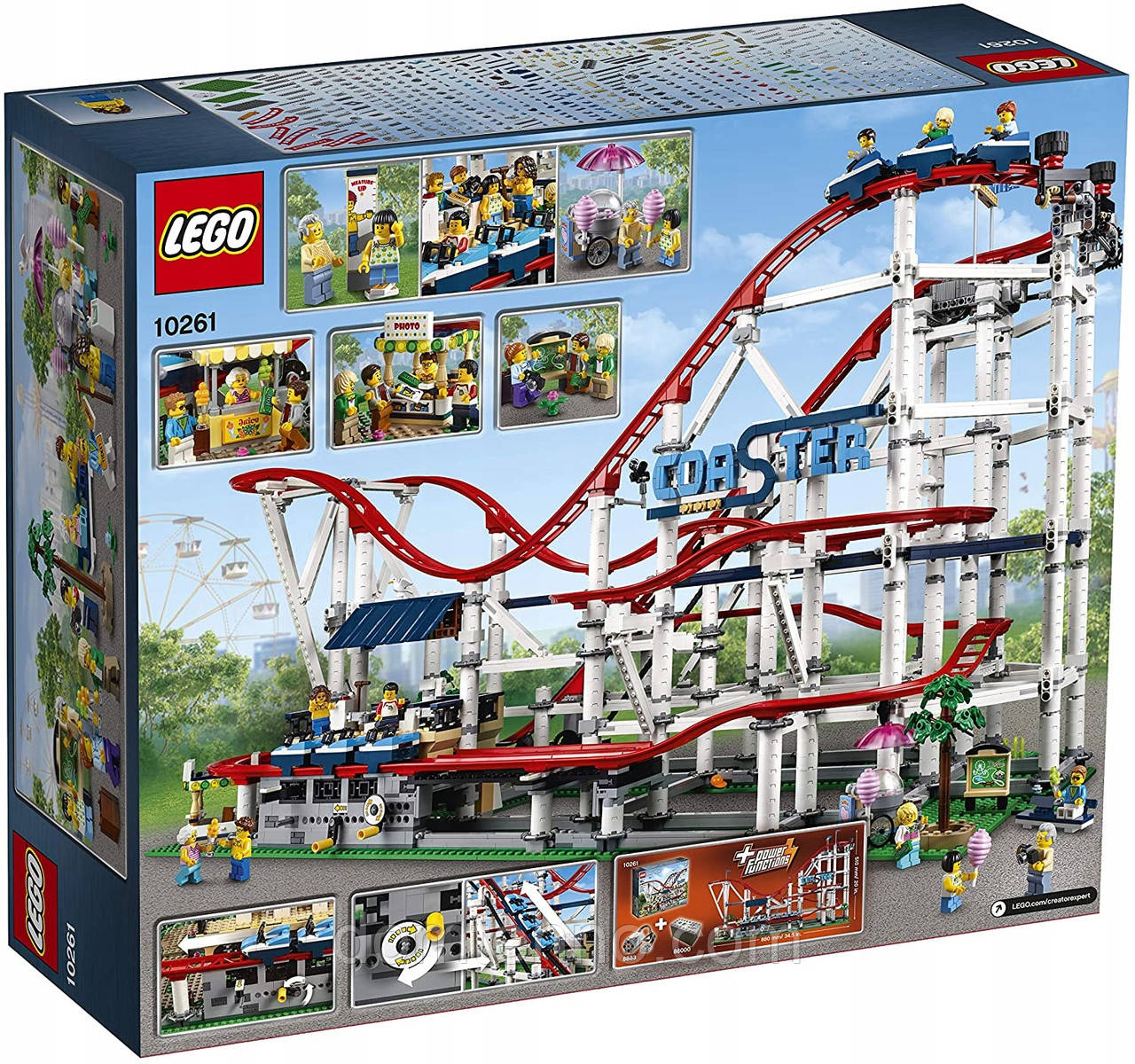 Блоковий конструктор LEGO Американські гірки 10261