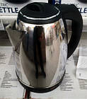 Чайник Електричний Нержавійка на - 1,8 Літра - 1,5 кВт (Електрочайник Kettle), фото 4