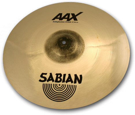 Тарілка хай-хет SABIAN 19" AAX X-plosion Crash (Brilliant), фото 1
