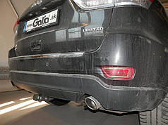 Фаркоп Jeep Grand Cherokee WK2 2010- (Джип Гранд Черокі WK2) оцинкований Швидкознімний автомат на ручці