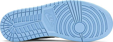 Кросівки Nike Air Jordan 1 Mid Laser Blue — 554724-141, фото 6