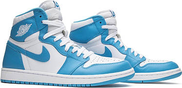 Кросівки Nike Air Jordan 1 Retro UNC — 555088-117, фото 4