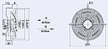 Вентилятор осьовий Weiguang YWF4D-350-B 102/35-G (промисловий вентилятор), фото 3