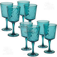 Certified International Набор бокалов для напитков Diamond Teal 410мл 20433-set