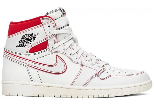 Кросівки Nike Air Jordan 1 Retro High Phantom Gym Red — 555088-160, фото 1