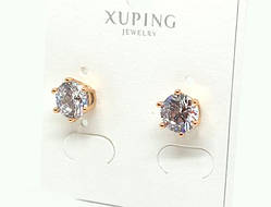 Сережки модні XuPing срібло