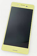 Дисплей (екран) для Sony F5121 Xperia X Dual Sim, F5122, F8131, F8132 Соні + тачскрін, колір золотий, оригінал