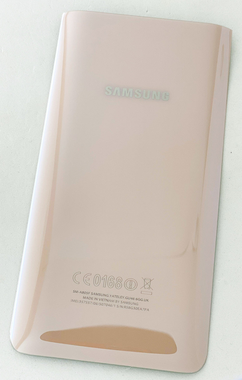 Задня кришка для Samsung A805F Galaxy A80 2019, золотиста, Gold Angel, фото 1