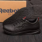 Чоловічі шкіряні кросівки Reebok Flex Black, фото 8