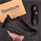 Чоловічі шкіряні кросівки Reebok Flex Black, фото 9