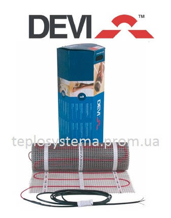 Мат нагревательный DEVImat 150T (DTIF-150) 1372 / 1500 Вт - 10,0 м2, DEVI Дания, фото 2