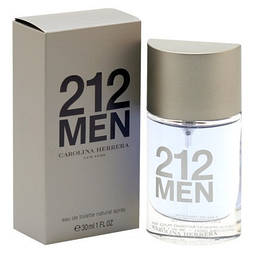 Carolina Herrera 212 MEN EDT 30 ml туалетна вода чоловіча (оригінал оригінал США)