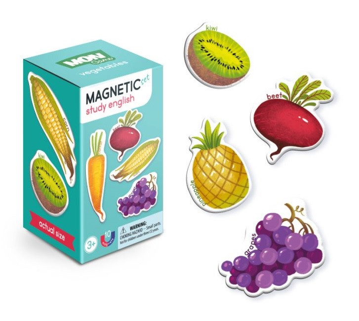 Набір магнітів "Овочi" DoDo Mon Game (4820198244699)