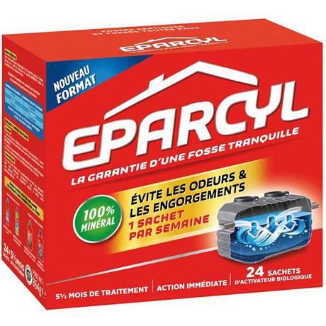 Порошок для вигрібних ям "Епарсіл", 24 шт, Eparcyl, Thetford, Франція