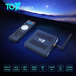 Приставка Smart TV Tox1 4GB/32ГБ | Amlogic s905x3 TV Tox1 4GB/32ГБ