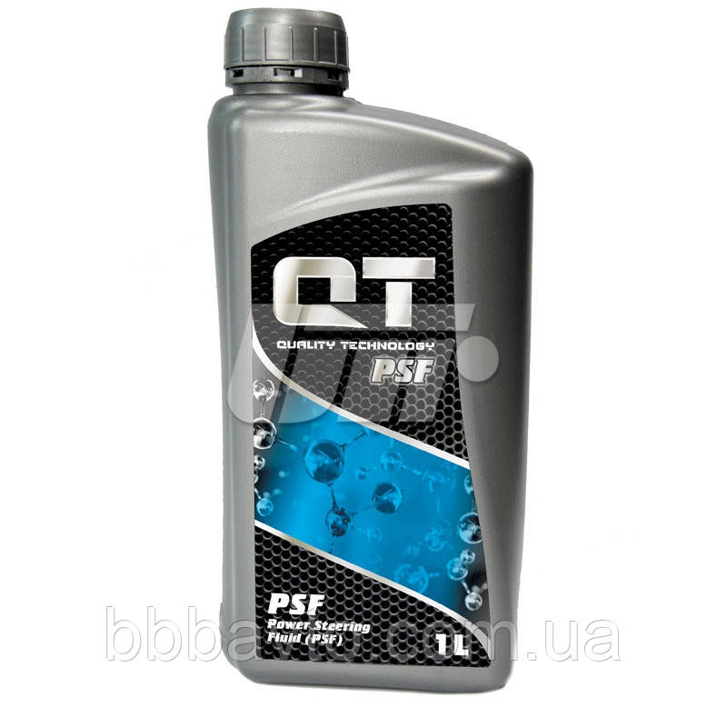 Рідина для гідропідсилювача PSF QT-OIL (жовта) (1 л) (Пр-во QT-OIL) QT4100001