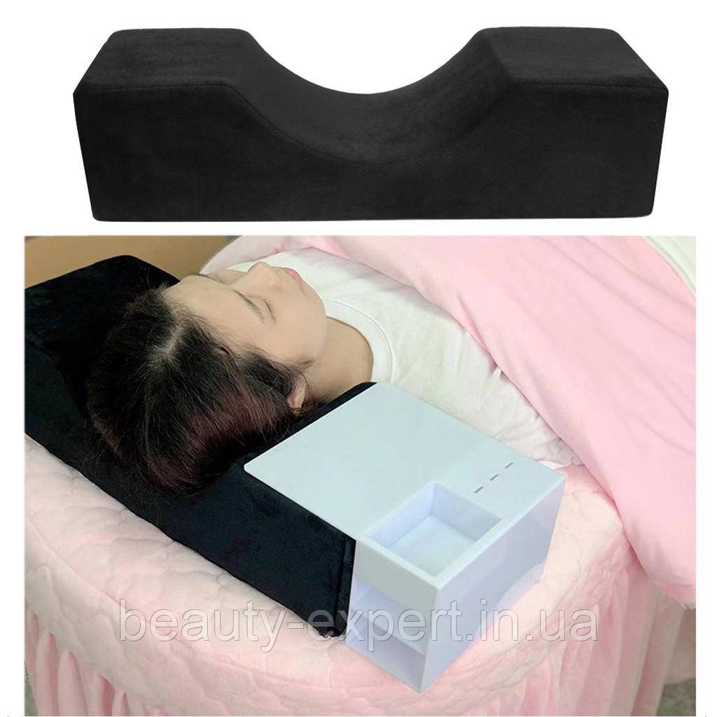 Подушка на кушетку для нарощування вій Lashmaker підставка підлокітник для майстра тату для масажиста, фото 1