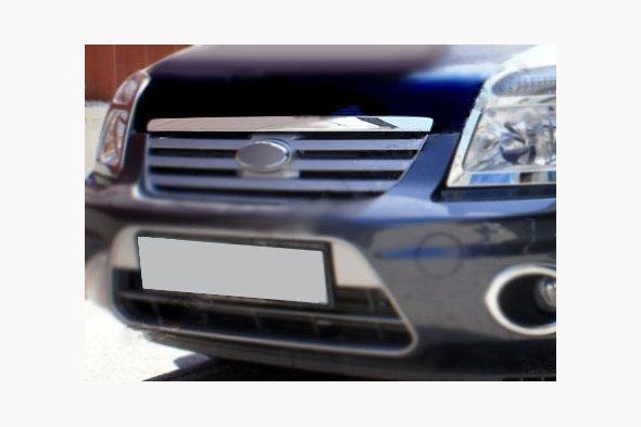 Накладка на кромку капота - Ford Connect 2010-2014 рр.