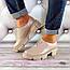Туфлі жіночі  шкіряні капучино К 1354, фото 2