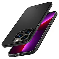 Чохол Spigen для iPhone 13 Pro — Thin Fit, Black, фото 2
