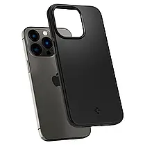 Чохол Spigen для iPhone 13 Pro — Thin Fit, Black, фото 3
