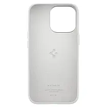 Чохол Spigen для iPhone 13 Pro — Silicone Fit, White, фото 5