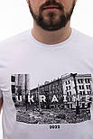 Чоловіча патріотична футболка UKRAINE, фото 2