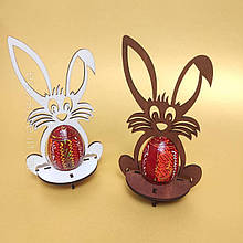 Великодня підставка для яєць Зайка. Великодня підставка для яєчок