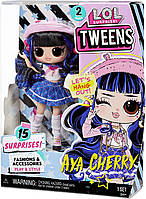 Кукла ЛОЛ Твинс Подростки Черри LOL Surprise Tweens Series 2 Fashion Doll Aya Cherry