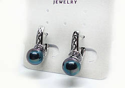 Сережки з каменем біжутері XuPing