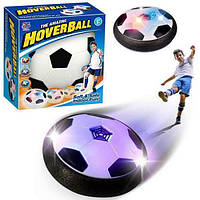 Футбольный мяч для дома с подсветкой HoverBall Чёрно-белый! BEST