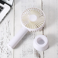 Вентилятор Fan Аpple на аккумуляторе. Портативный ручной или настольный мини вентилятор с USB! BEST
