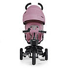 Велосипед дитячий триколісний з батьківською ручкою KiderKraft SPINSTEP Pin 5в1 / Коляска толокар для дівчинки, фото 4