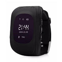 Детские умные смарт-часы Q50 с GPS трекером. Smart Watch черные! BEST