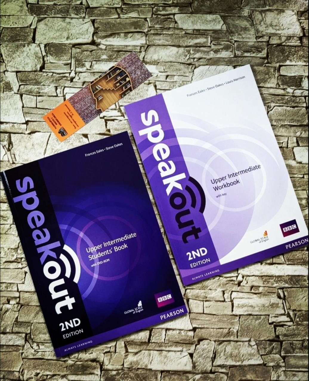 Набір книг "Speak Out 2nd Upper-Intermediate student's Book +DVD & Workbook With Key" Pearson