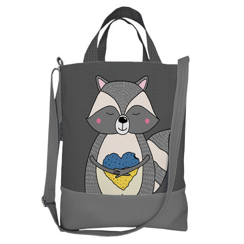 Сумка міська City З Україною у серці 34x40 см (SCB_22U013_SE), фото 1