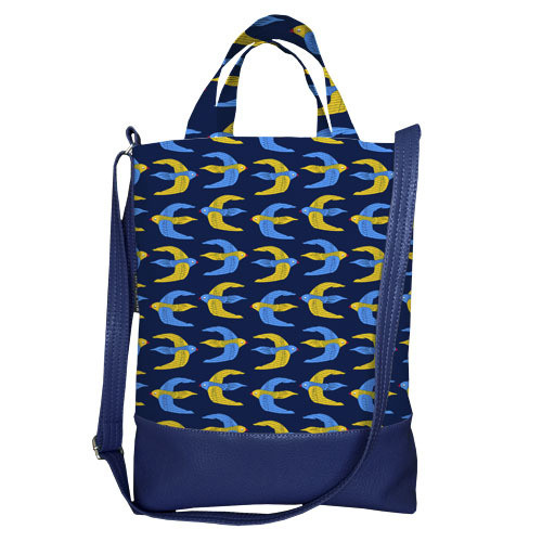 Сумка міська City Птахи свободи 34x40 см (SCB_22U007_TSI), фото 1