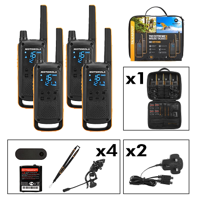 Рація Motorola Talkabout T82 Extreme QUAD (комплект 4 рації)